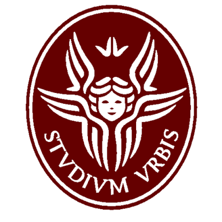 Sapienza University of Rome logo.